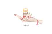 Watercolor Macaron Collection, a Food Illustration by MayaNavits (Thumbnail 10 of 10)