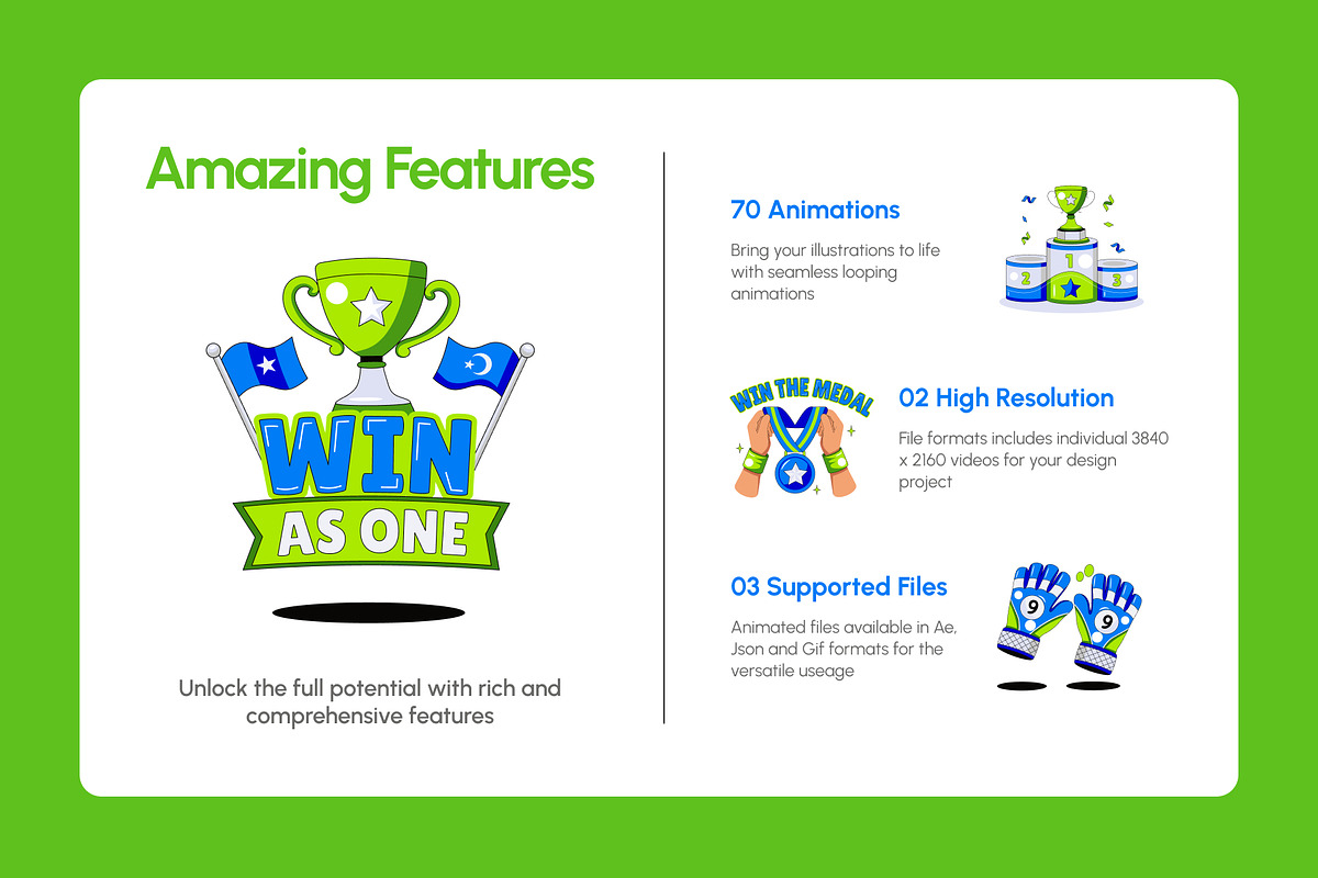 70 Animated Football World Cup, a Sport Illustration by Creative Stall (Photo 3 of 4)