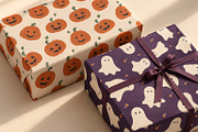 20 Halloween Seamless Patterns, a Pattern Graphic by Oday Noon (Thumbnail 2 of 9)