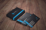 Clean and Simple Business Card, a Business Card Template by nandinigraphics (Thumbnail 2 of 4)