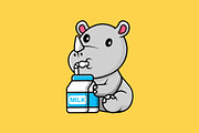 Cute Animal Cartoon Vector Icons, an Animal Illustration by Artstorystudio (Thumbnail 4 of 9)