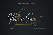 Witha Sign | 2 Style Signature Font, a Script Font by Mytype Studio (Thumbnail 12 of 13)
