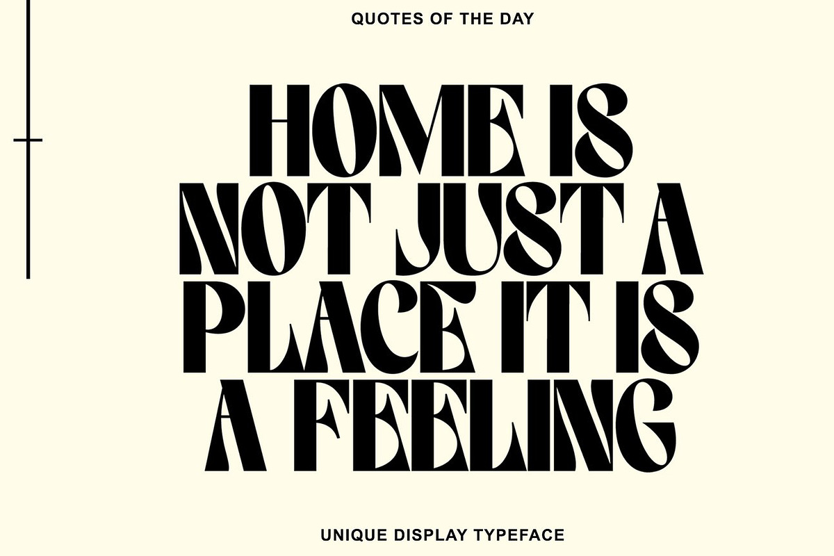 Flores - Modern Display Font, a Sans Serif Font by Luna Shop (Photo 6 of 11)