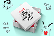 Funny Animals - Card Kit, an Animal Illustration by Baksiabat (Thumbnail 5 of 9)