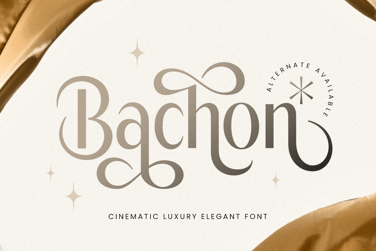 Bachon - Luxury Elegant Font, a Sans Serif Font by Sensatype (Photo 14 of 14)