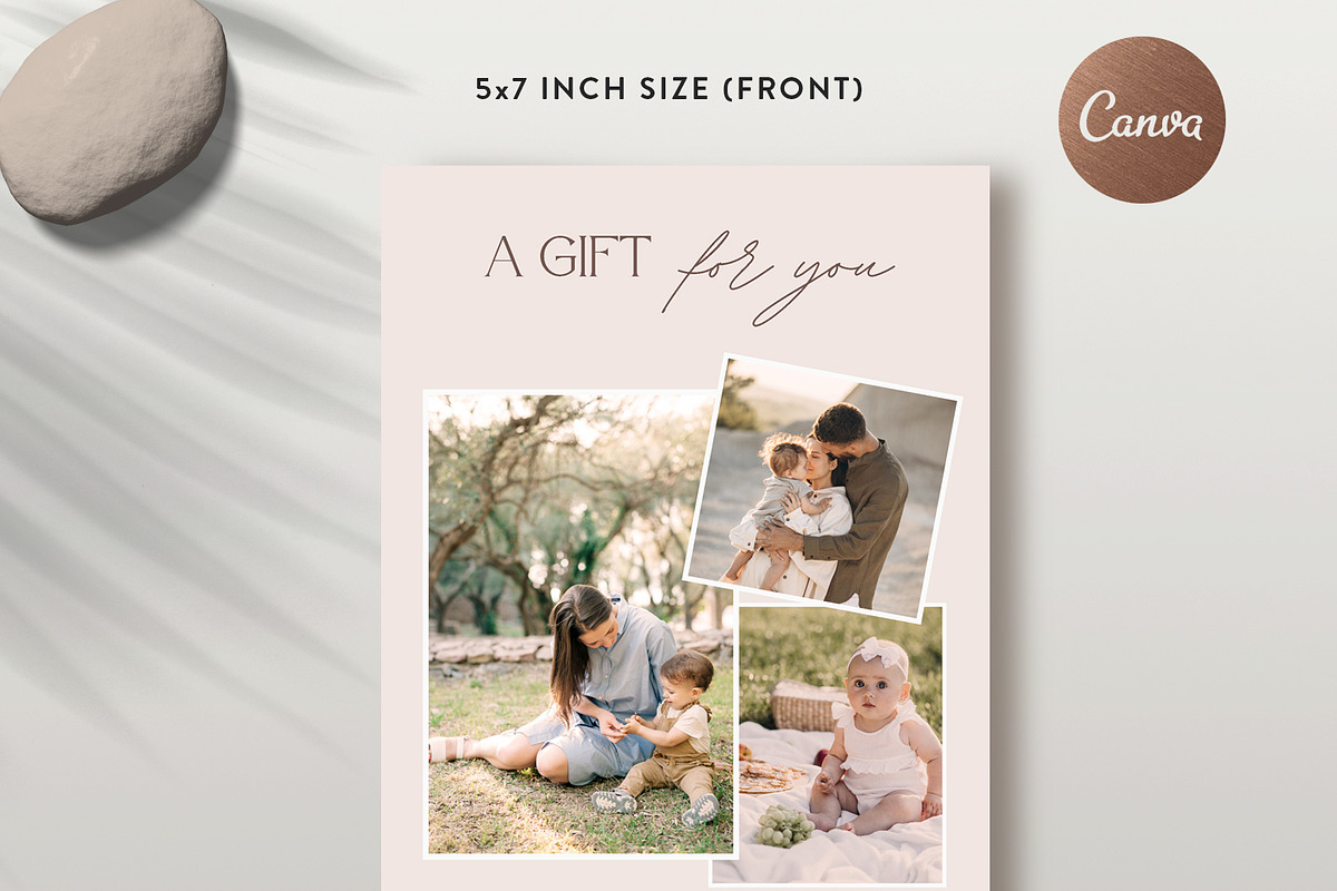 Gift Certificate Card GC014, a Card Template by Bellenity Design (Photo 3 of 4)