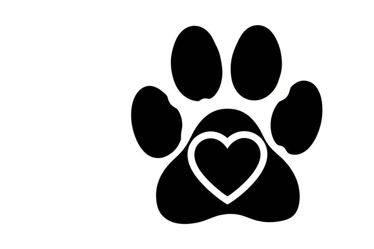 Heartfelt paw print memorial plaque, an Illustration by Amazin_art (Photo 23 of 32)