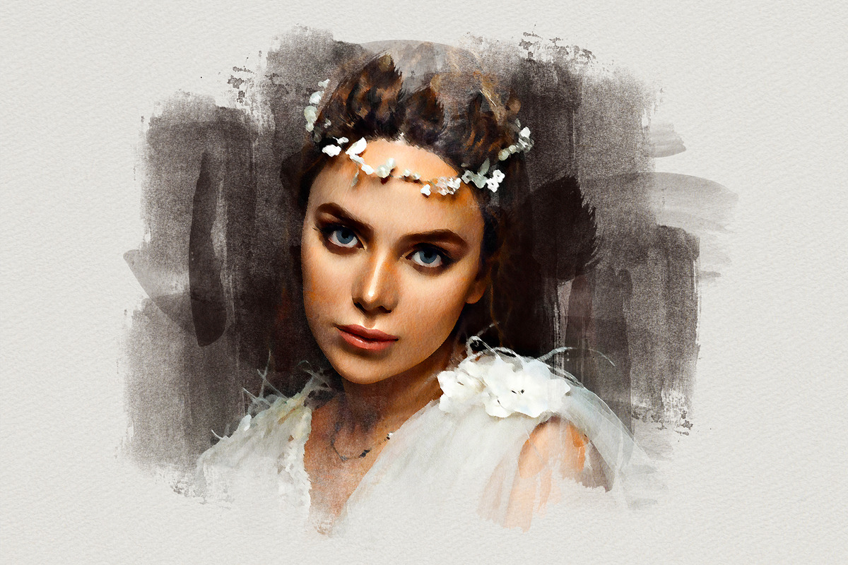Soft Brush Painting Effect Photoshop, an Action Add-On by liptouse (Photo 9 of 9)