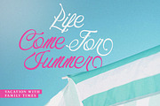 Costaria Script, a Script Font by Letter Fresh (Thumbnail 2 of 11)