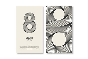 Business Card With Eight