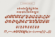 Mangolia - Retro Font Style!, a Script Font by HansCo Studio (Thumbnail 11 of 15)
