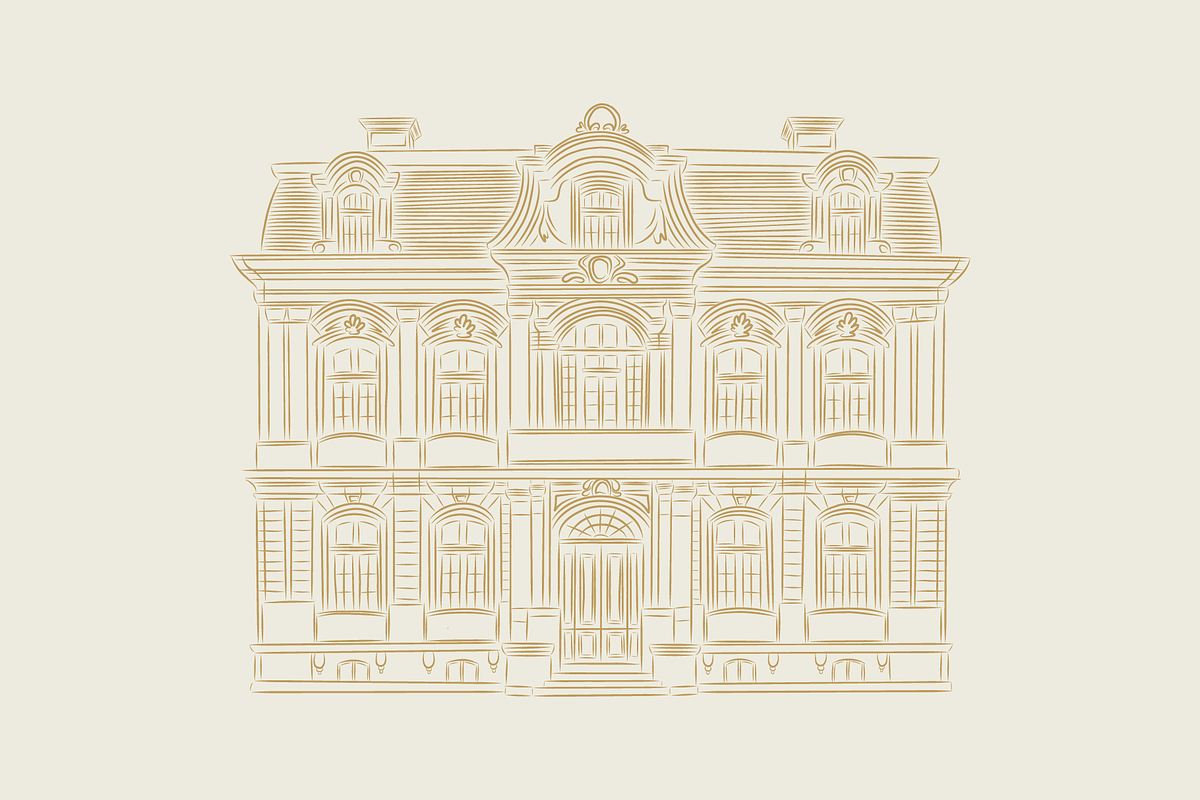 Hand drawn Vintage Houses, a Decorative Illustration by dariikos (Photo 3 of 13)