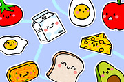 Healthy Friends Character, a Food Illustration by Cruizy & Co (Thumbnail 4 of 6)
