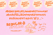 Feelin Tropical Font Set, a Handwritten Font by Nicky Laatz (Thumbnail 13 of 13)