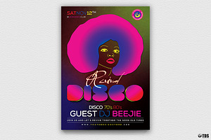 Disco Music Flyer Bundle V2