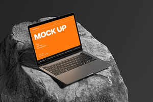 10 PSD Outdoor MacBook Pro Mockup