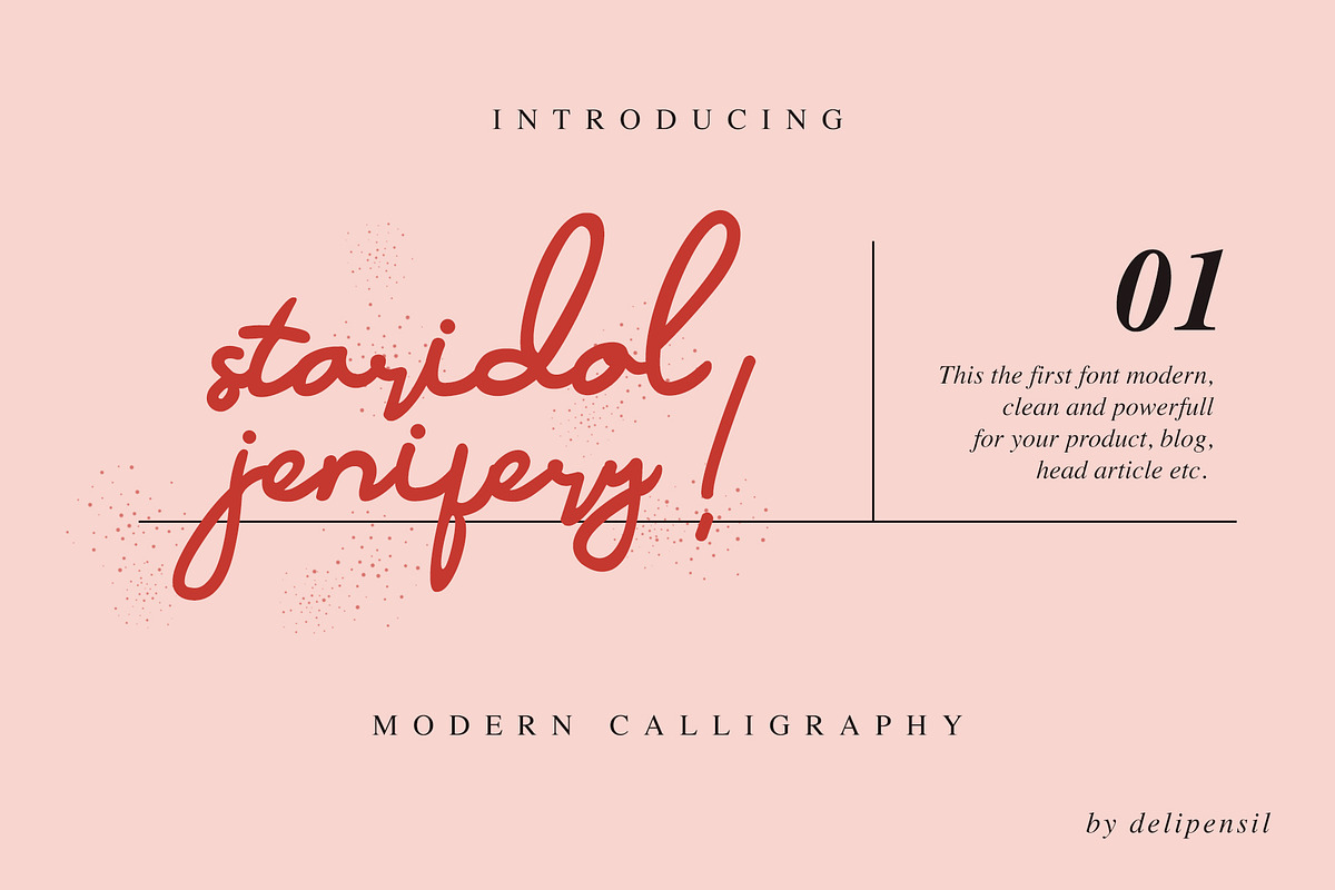Carla Regular Font preview 3