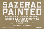 SAZERAC Painted – A Bold SVG Font, a Sans Serif Font by Komet & Flicker (Thumbnail 15 of 15)