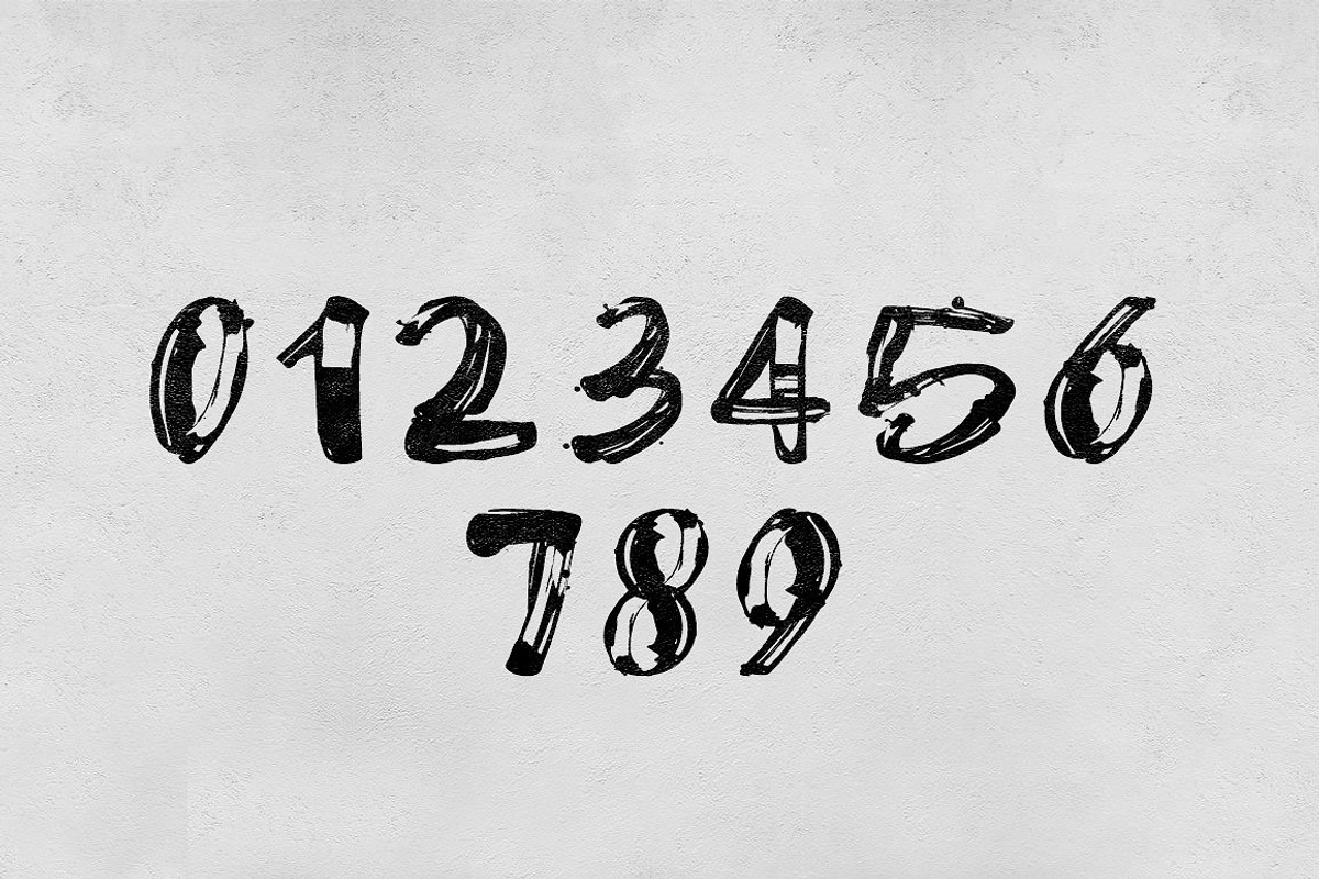 Splodge Typeface Script Fonts preview 5