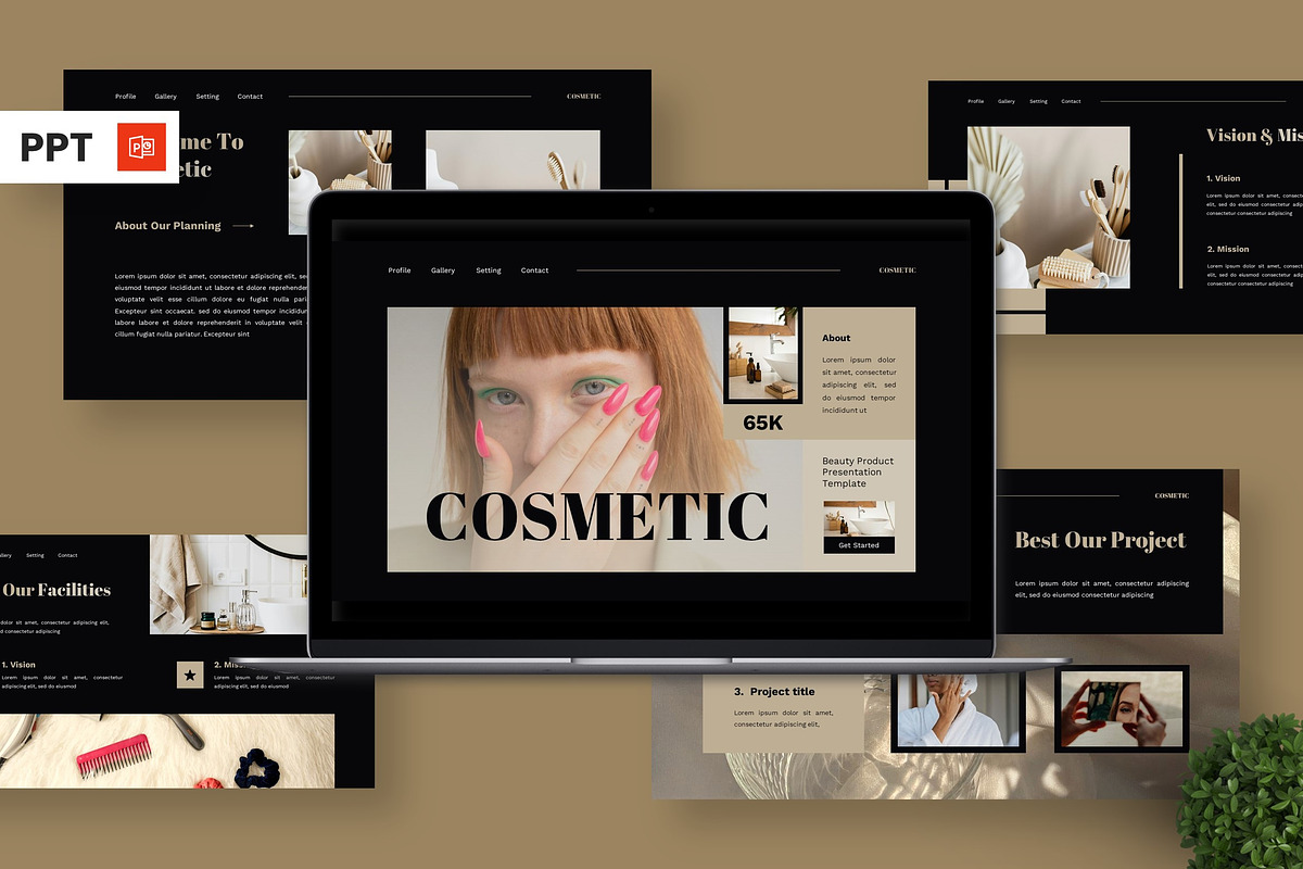 Cosmetic - Beauty Product Powerpoint