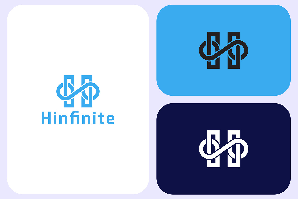 Hinfinite-Letter H Logo Template, a Branding & Logo Template by Graplick (Photo 1 of 2)