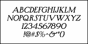Roman Nouveau JNL, a Serif Font by Jeff Levine Fonts (Thumbnail 5 of 5)
