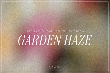 Garden Haze - Blurry Backgrounds, a Background Graphic by Dina Mae
