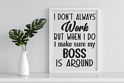 Funny Work SVG Bundle, an Object Graphic by Design's Dark (Thumbnail 9 of 13)