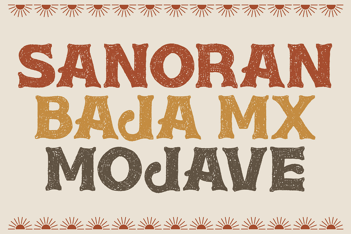Palasio Typeface | Desert Font, a Font by NienowBrand (Photo 5 of 8)