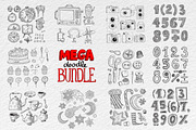 Large set of sketches, an Illustration by katyabuslaeva (Thumbnail 1 of 2)