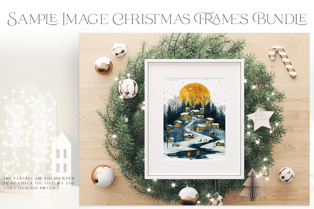 Christmas Frame Bundle - 140 Mockups, a Mockup by mock-ups (Photo 7 of 22)