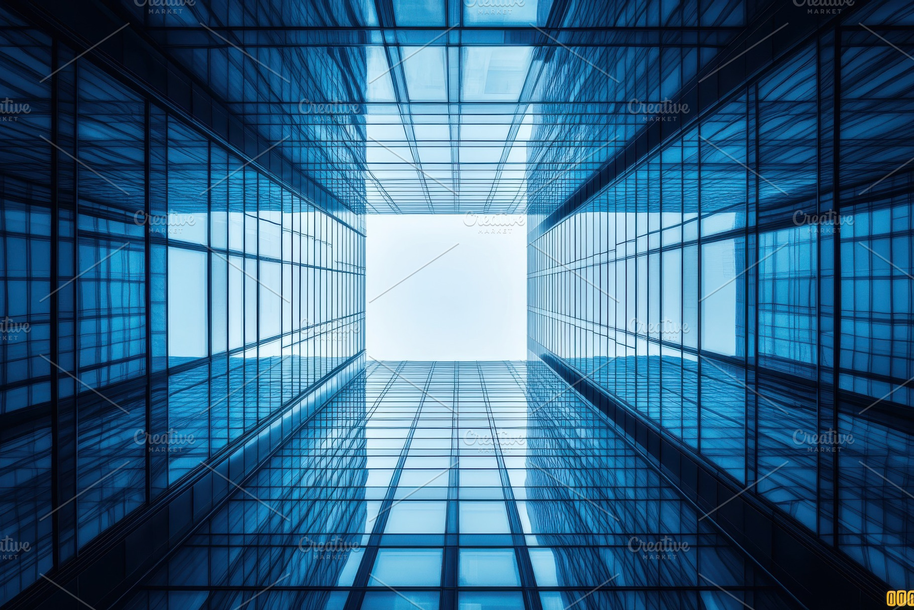 Modern Glass Skyscraper Architecture, a Photo by Pixeness Studio