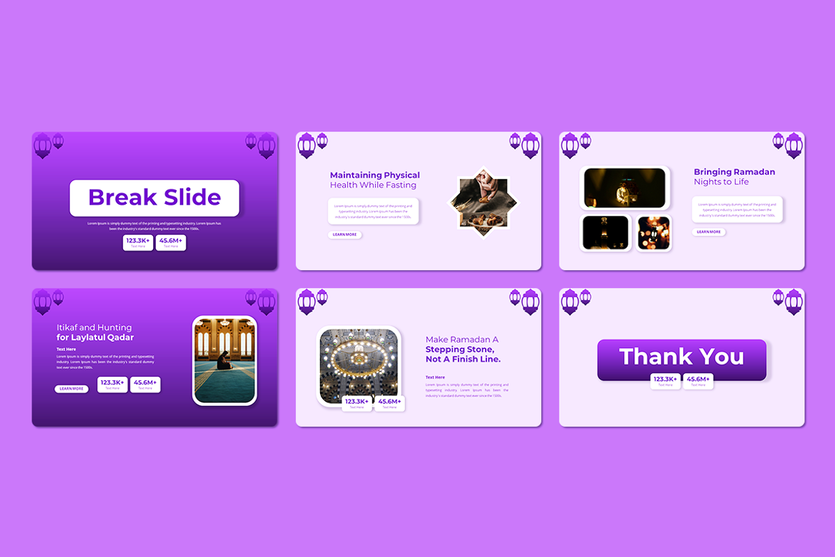 Transformative Ramadan - Keynote, a Presentation Template by QR Design Studio (Photo 3 of 3)
