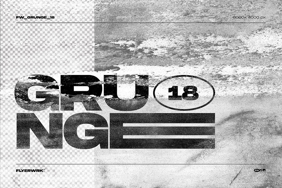 Grunge textures, a Texture Graphic by FLYERWRK (Photo 16 of 17)