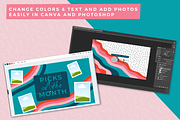 Youtube: Colorful Retro Branding Kit, a Social Media Template by Liseno Designs (Thumbnail 7 of 7)
