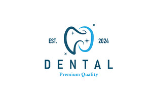 Tooth Logo Dental Health Care Brand, a Branding & Logo Template by Maylianaw28