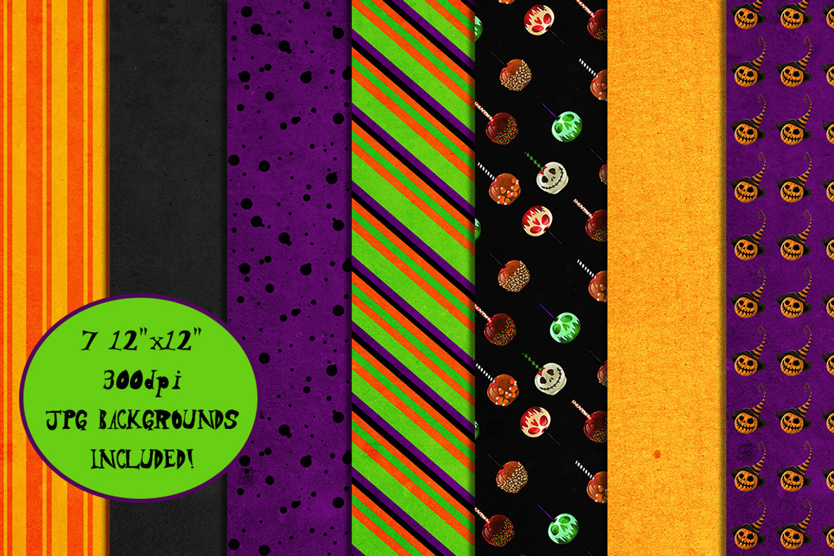 Witch's Brew Fun Halloween Clipart S, a Decorative Illustration by Dapper Dudell (Photo 3 of 3)