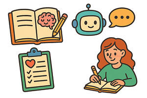 Engaging in creative learning with a, an Education Illustration by ZinetroN