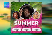 Summer Sale Flyer template, a Flyer Template by iloveTemplate (Thumbnail 2 of 2)