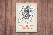 Vintage Christmas Cards. Hand Drawn, a Templates & Theme by Epine (Thumbnail 2 of 3)