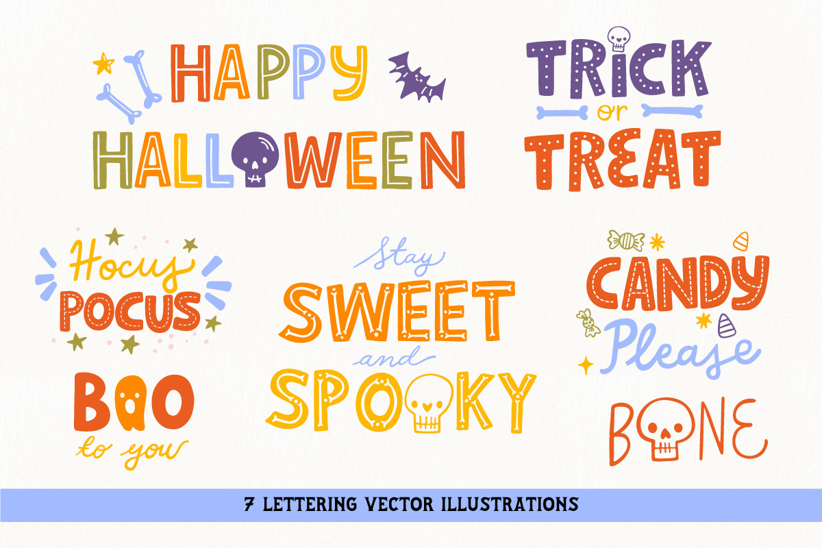 Spooktacular Halloween Clipart pack, an Illustration by Auvrea Studio (Photo 11 of 16)