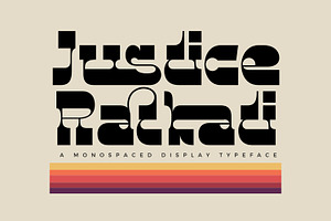 Justice Ratkati - Bold Font