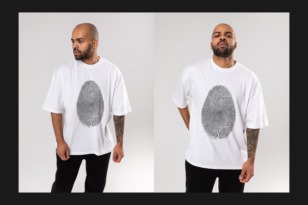 T-Shirt Mock-Up Set, a Shirt Mockup by Freeman Studio (Photo 11 of 20)