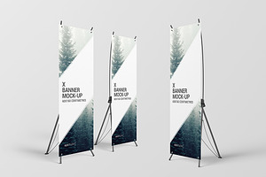 X Banner Mock-Up