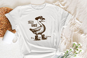 Silly Goose on the Loose PNG, Funny, an Illustration by SharpMarketplace (Thumbnail 4 of 9)