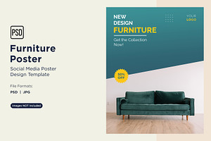 Modern Furniture Poster Design 31, a Social Media Template by shahsoft