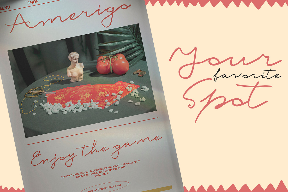 Davince, a Handwritten Font by Alexander Tiunov (Photo 3 of 7)