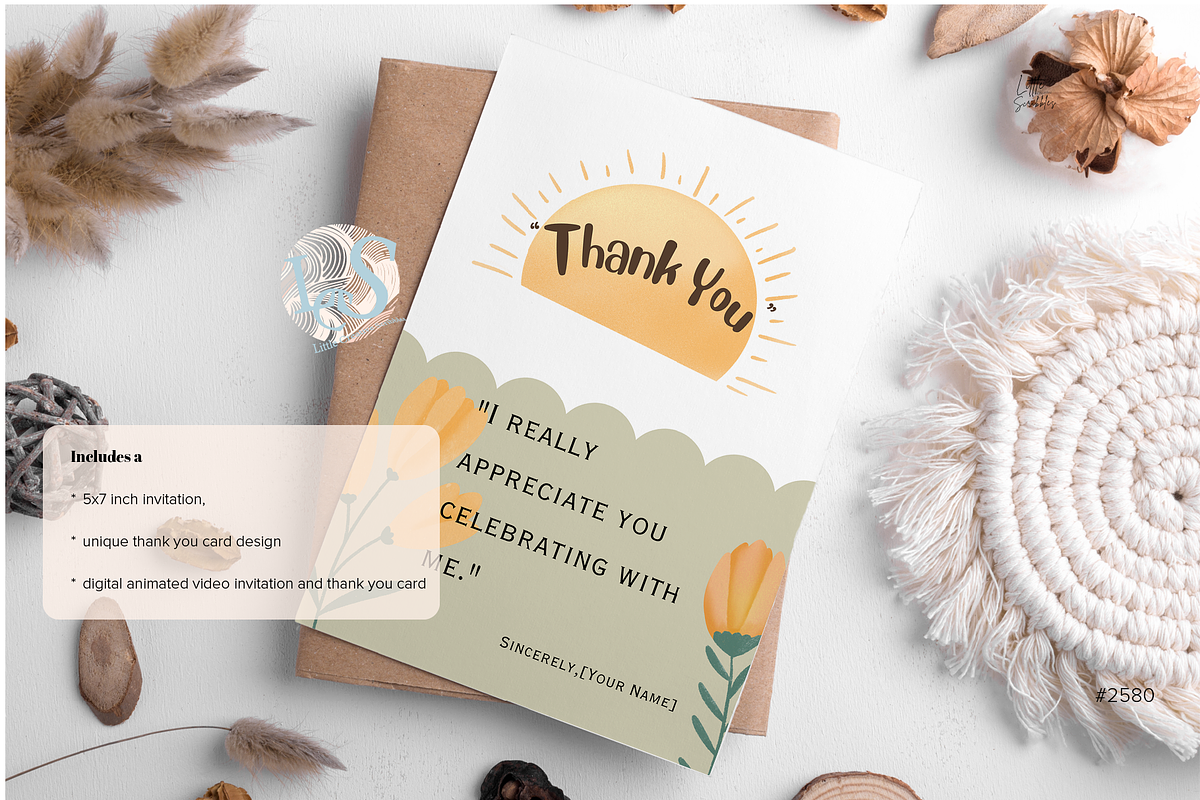 Deer Baby Shower Wild One Invitation, an Invitation Template by Little Creative Scribbles (Photo 5 of 7)