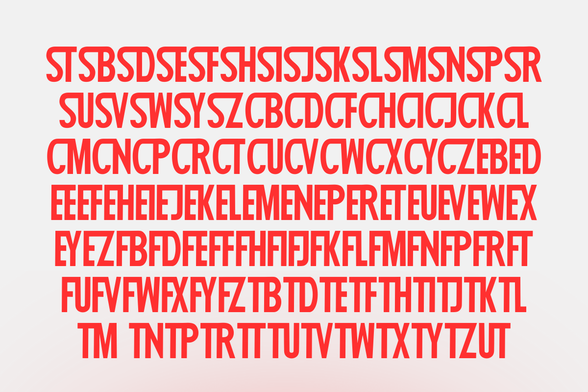 Stronger Thinker – Condensed Font, a Sans Serif Font by Fikryal Studio (Photo 9 of 13)