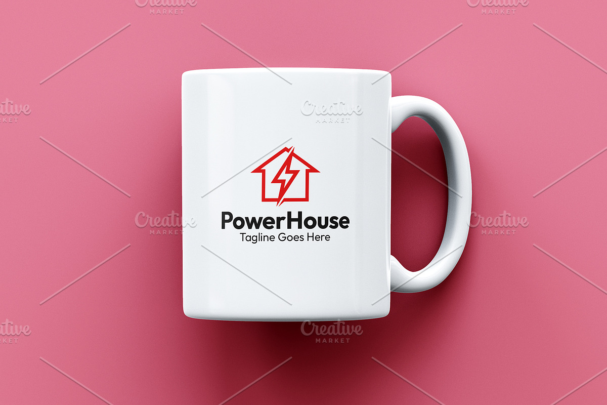 Power House Logo Template, a Branding & Logo Template by Logo Lab (Photo 2 of 3)